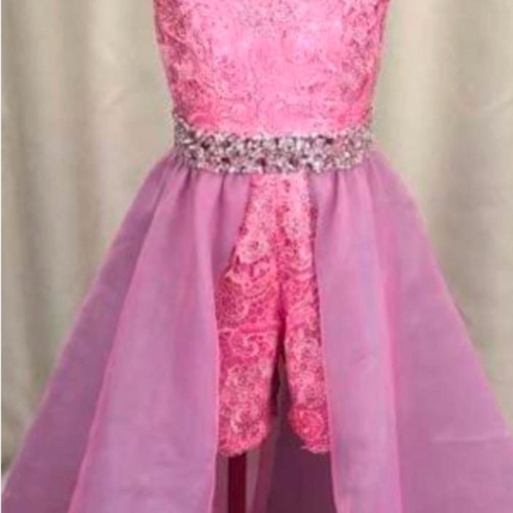 Girls Pageant Fun Fashion with overskirt